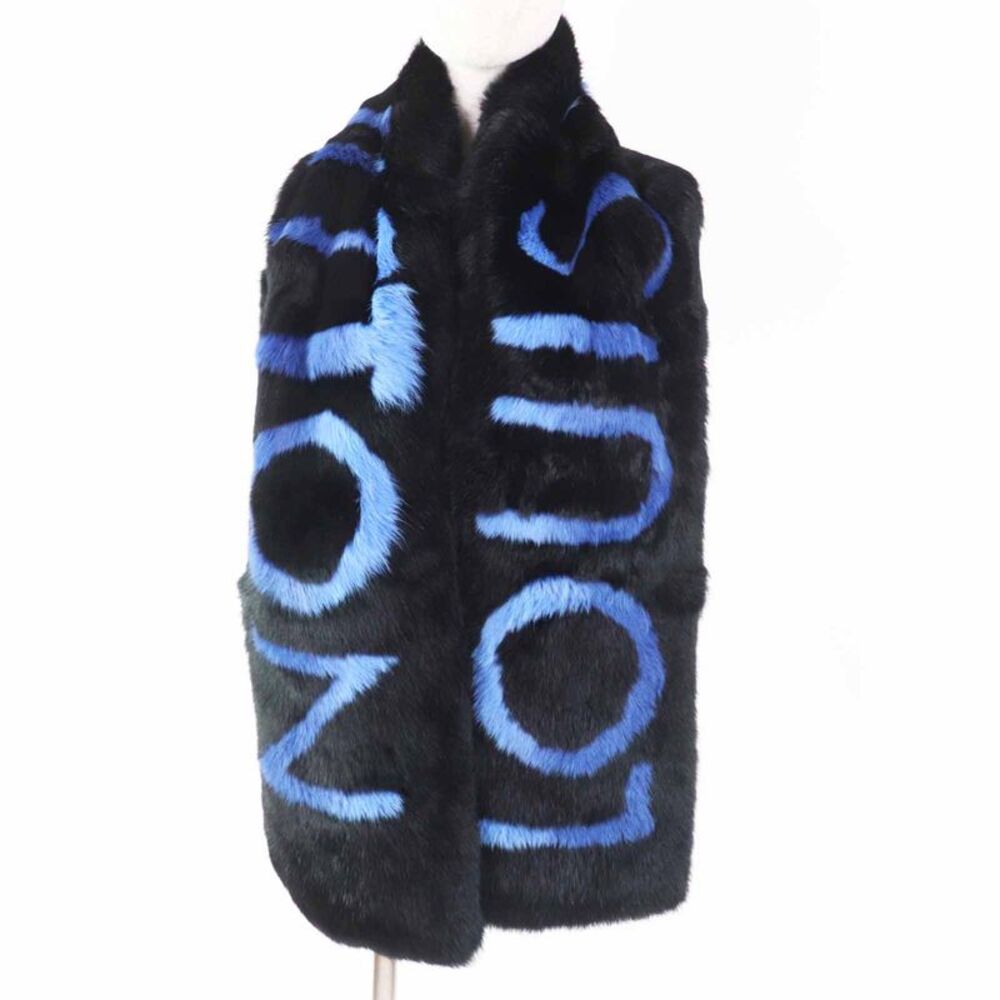 Louis Vuitton Echarpe LV Neon Rabbit Cashmere Wool Scarf - Picture 6 of 10